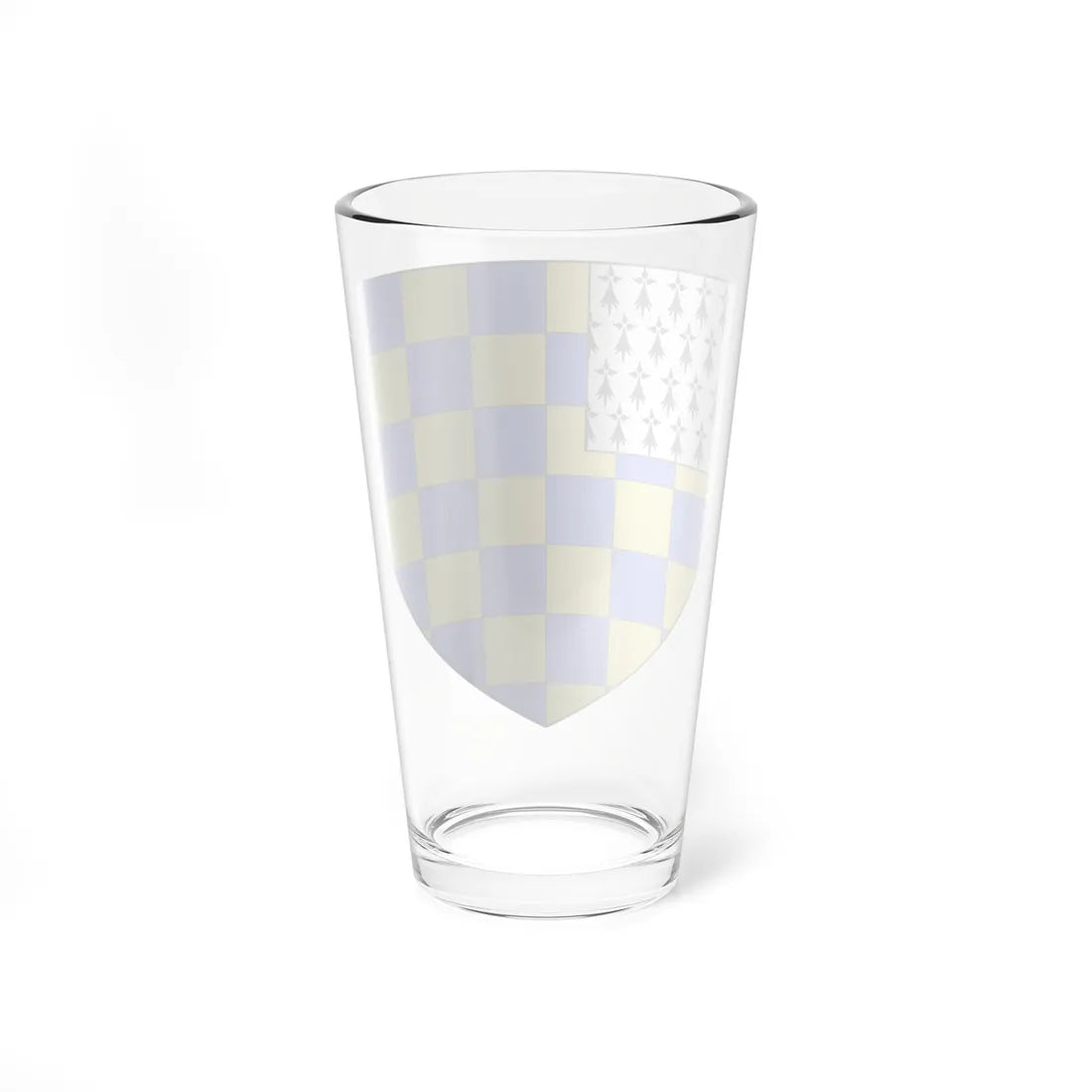 Blason ville fr Saint Aubin du Cormier (France) (Coat of Arms) Pint Glass 16oz - Go Mug Yourself