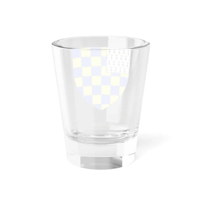 Blason ville fr Saint Aubin du Cormier (France) (Coat of Arms) Shot Glass 1.5oz - Go Mug Yourself