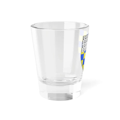 Blason ville fr Saint Aubin du Cormier (France) (Coat of Arms) Shot Glass 1.5oz - Go Mug Yourself
