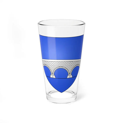Blason ville fr Saint-Briac-sur-Mer 35 (France) (Coat of Arms) Pint Glass 16oz - Go Mug Yourself