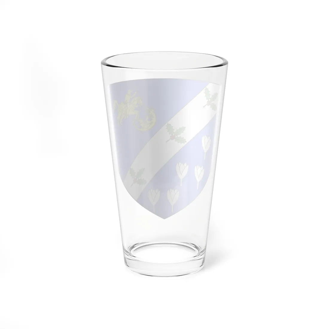 Blason ville fr Saint-Georges-de-Reintembault 35 (France) (Coat of Arms) Pint Glass 16oz - Go Mug Yourself