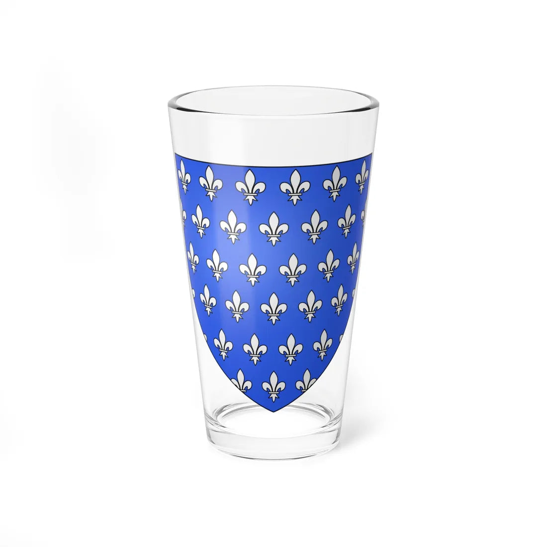Blason ville fr Saint-Gilles Ille-et-Vilaine (France) (Coat of Arms) Pint Glass 16oz 16oz - Go Mug Yourself