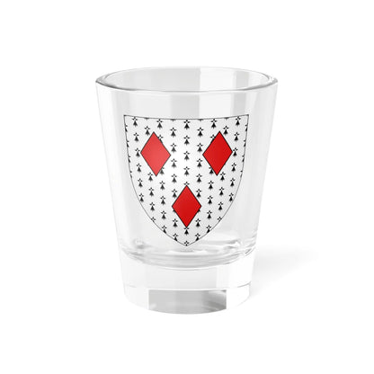 Blason ville fr Saint-Python Nord (France) (Coat of Arms) Shot Glass 1.5oz 1.5oz - Go Mug Yourself