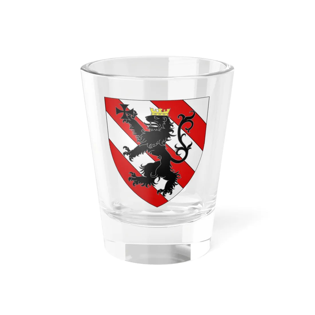 Blason ville fr Saulnières 35 (France) (Coat of Arms) Shot Glass 1.5oz 1.5oz - Go Mug Yourself