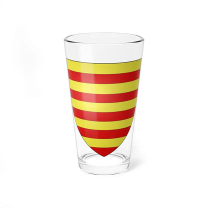 Blason ville fr Sens-de-Bretagne Ille-et-Vilaine (France) (Coat of Arms) Pint Glass 16oz - Go Mug Yourself
