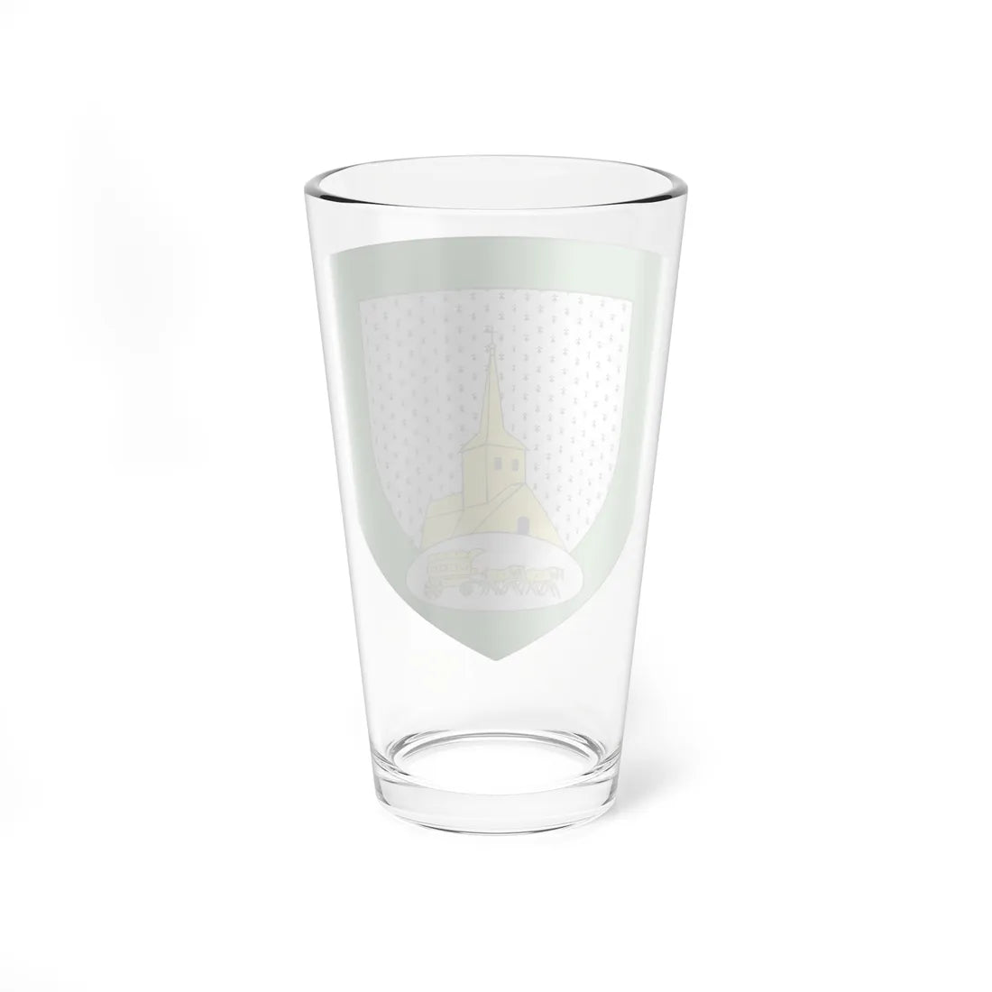 Blason ville fr StLégerdesprés (France) (Coat of Arms) Pint Glass 16oz - Go Mug Yourself