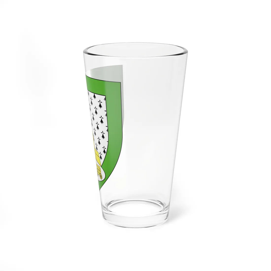 Blason ville fr StLégerdesprés2 (France) (Coat of Arms) Pint Glass 16oz - Go Mug Yourself