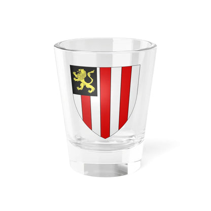 Blason ville fr Thumeries Nord (France) (Coat of Arms) Shot Glass 1.5oz 1.5oz - Go Mug Yourself