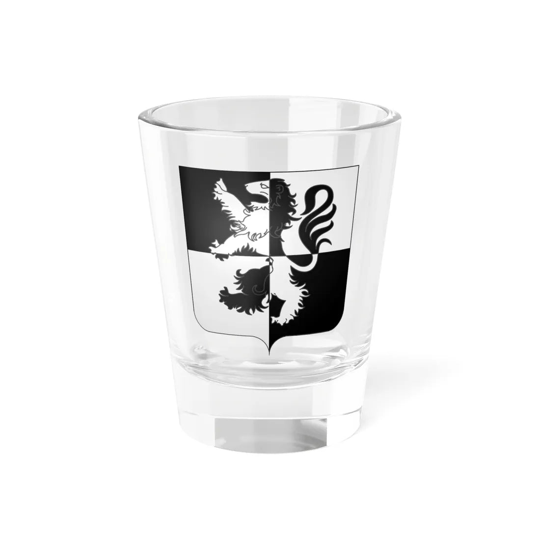 Blason ville fr Torcé 35 (France) (Coat of Arms) Shot Glass 1.5oz 1.5oz - Go Mug Yourself