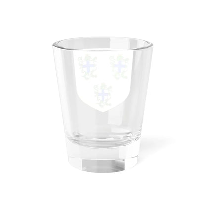Blason ville fr Touflers 59 (France) (Coat of Arms) Shot Glass 1.5oz - Go Mug Yourself