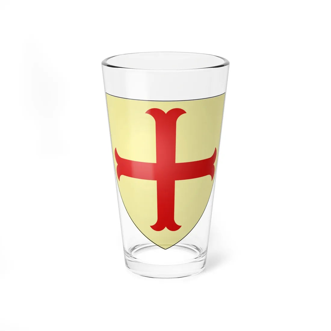 Blason Ville fr Villamée 35 (France) (Coat of Arms) Pint Glass 16oz - Go Mug Yourself