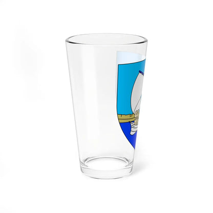 Blason ville gg Saint-Samson (United Kingdom) (Coat of Arms) Pint Glass 16oz - Go Mug Yourself