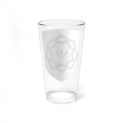 Blason ville gg Saint-Sauveur (United Kingdom) (Coat of Arms) Pint Glass 16oz - Go Mug Yourself