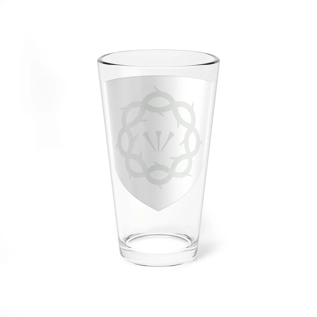 Blason ville gg Saint-Sauveur (United Kingdom) (Coat of Arms) Pint Glass 16oz - Go Mug Yourself