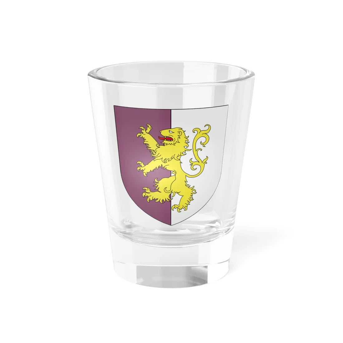 Blason ville It Allein AO (Italy) (Coat of Arms) Shot Glass 1.5oz 1.5oz - Go Mug Yourself