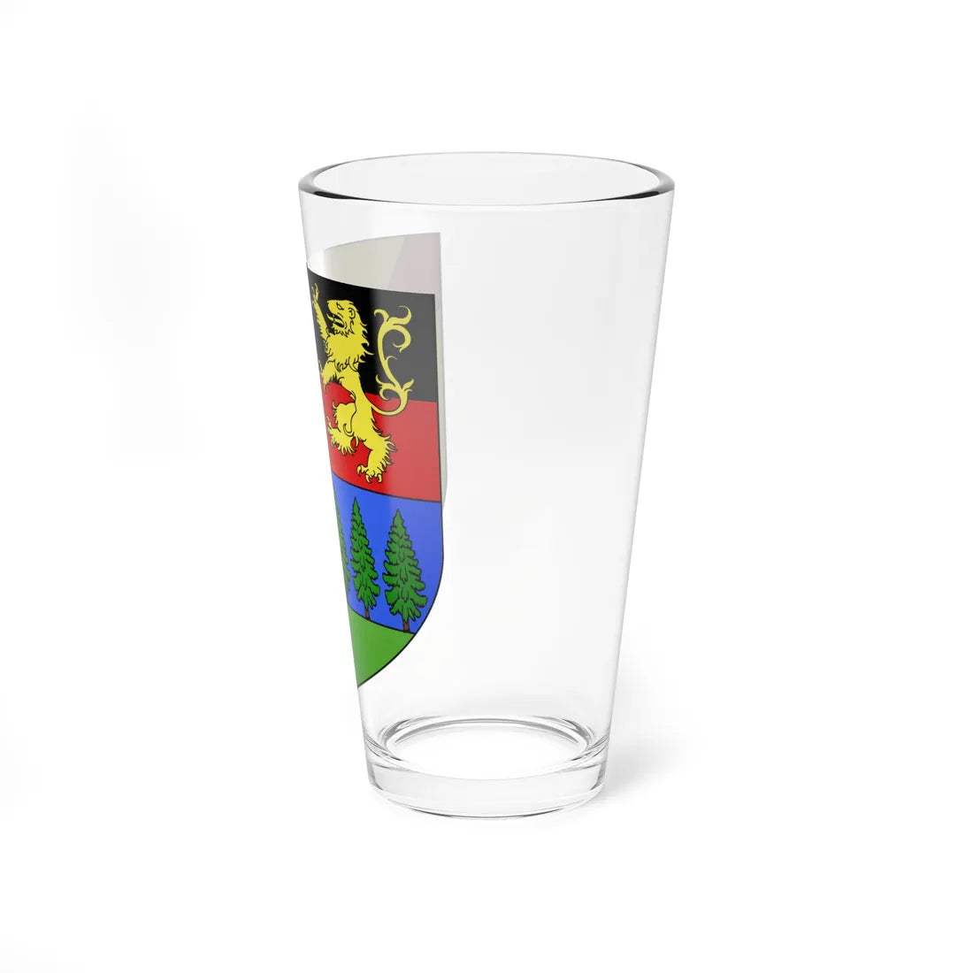 Blason ville It Antey-Saint-Andre AO (Italy) (Coat of Arms) Pint Glass 16oz - Go Mug Yourself