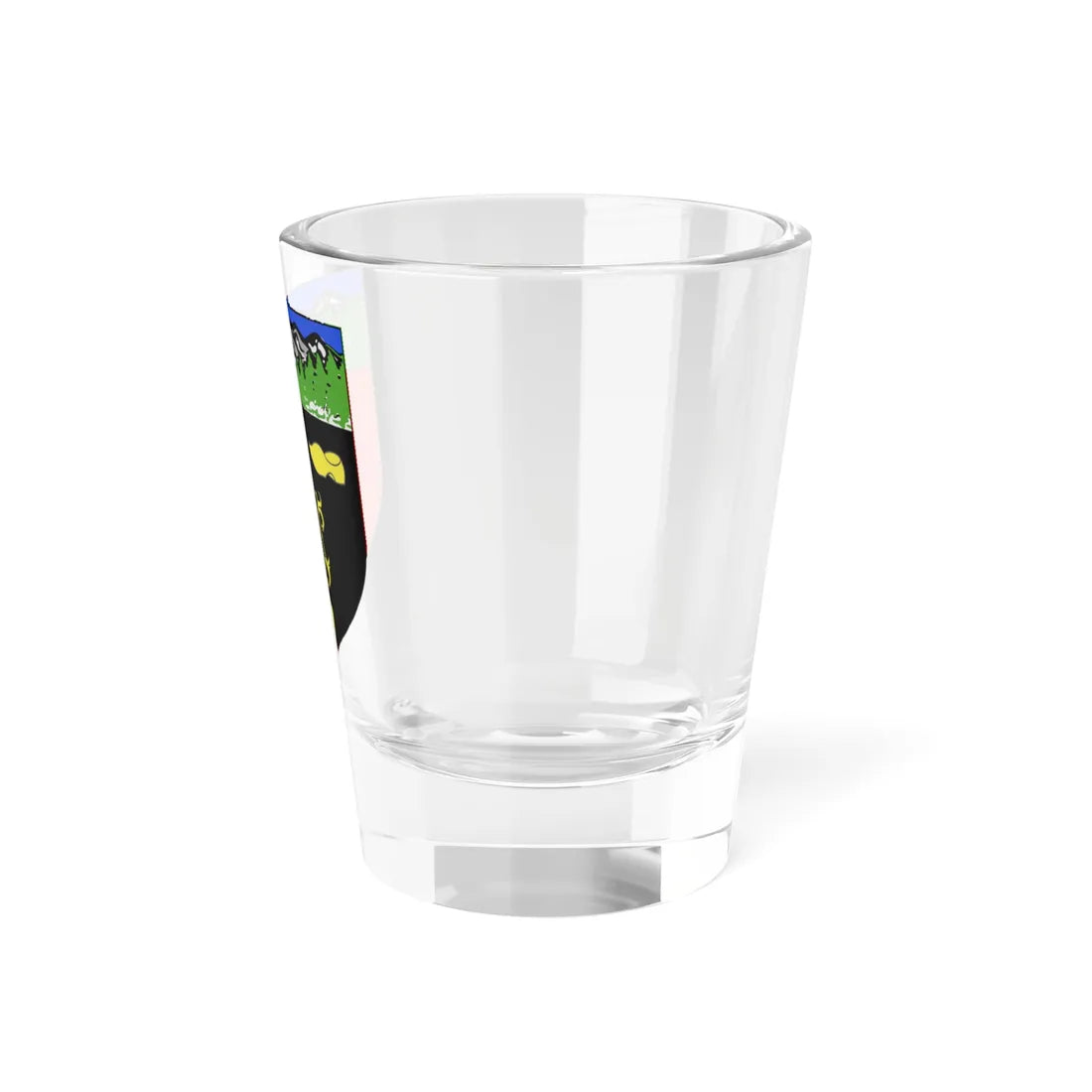Blason ville It Ayas AO (Italy) (Coat of Arms) Shot Glass 1.5oz - Go Mug Yourself