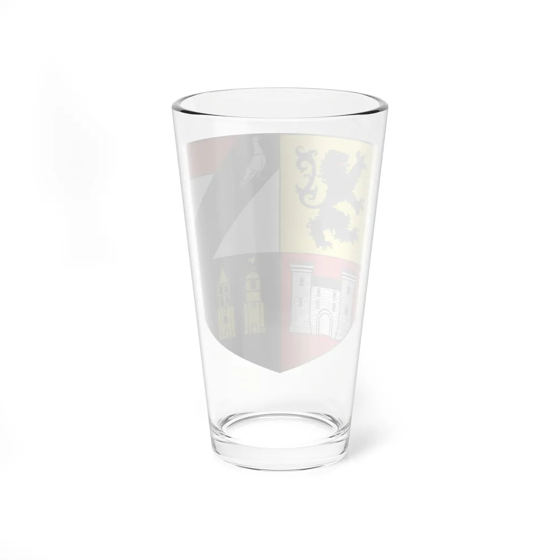 Blason ville It Aymavilles AO (Italy) (Coat of Arms) Pint Glass 16oz - Go Mug Yourself