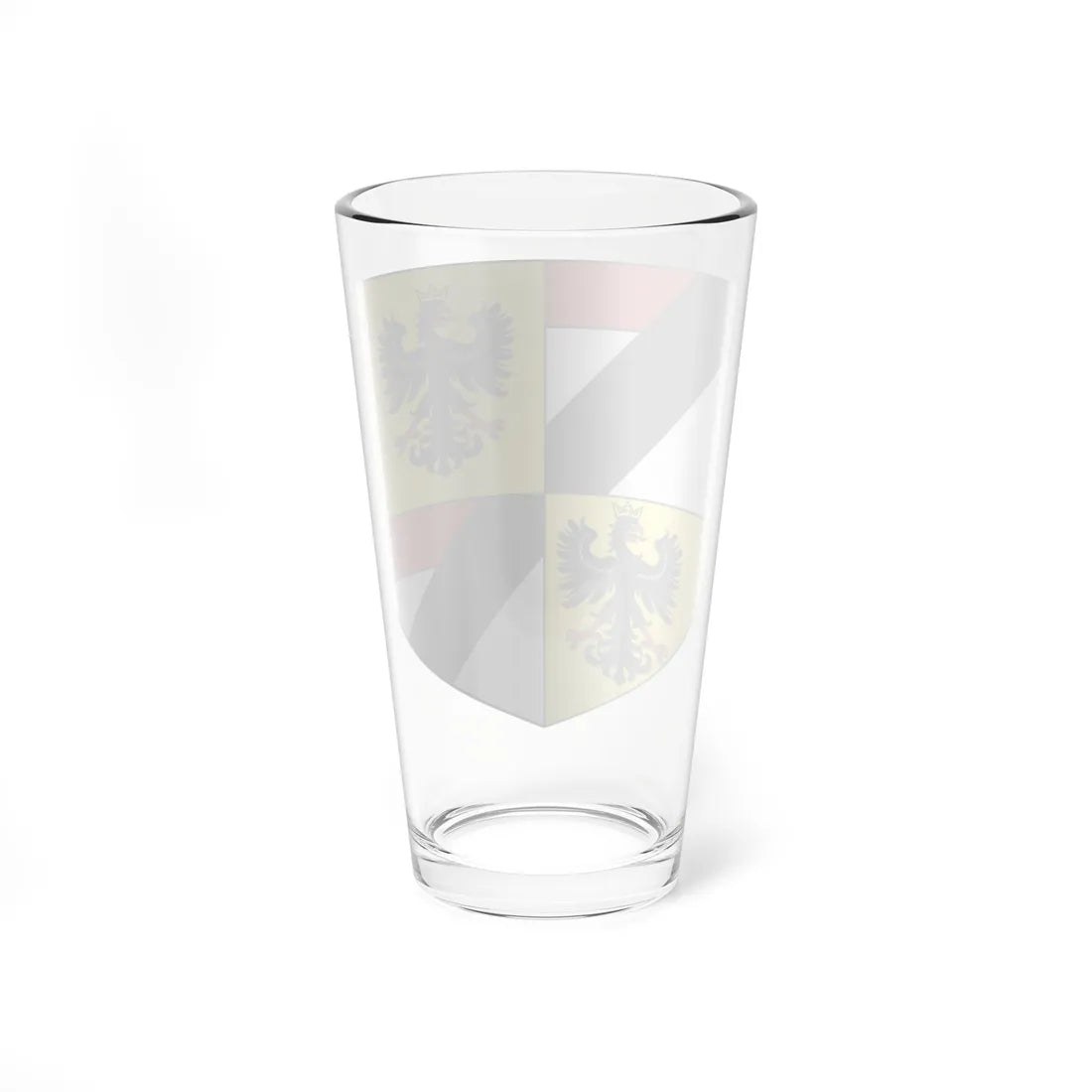 Blason ville It Challand-Saint-Anselme AO (Italy) (Coat of Arms) Pint Glass 16oz - Go Mug Yourself