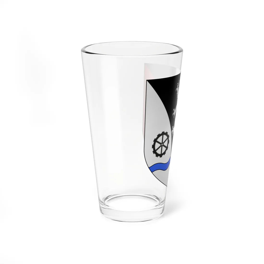Blason ville It Champdepraz AO (Italy) (Coat of Arms) Pint Glass 16oz - Go Mug Yourself