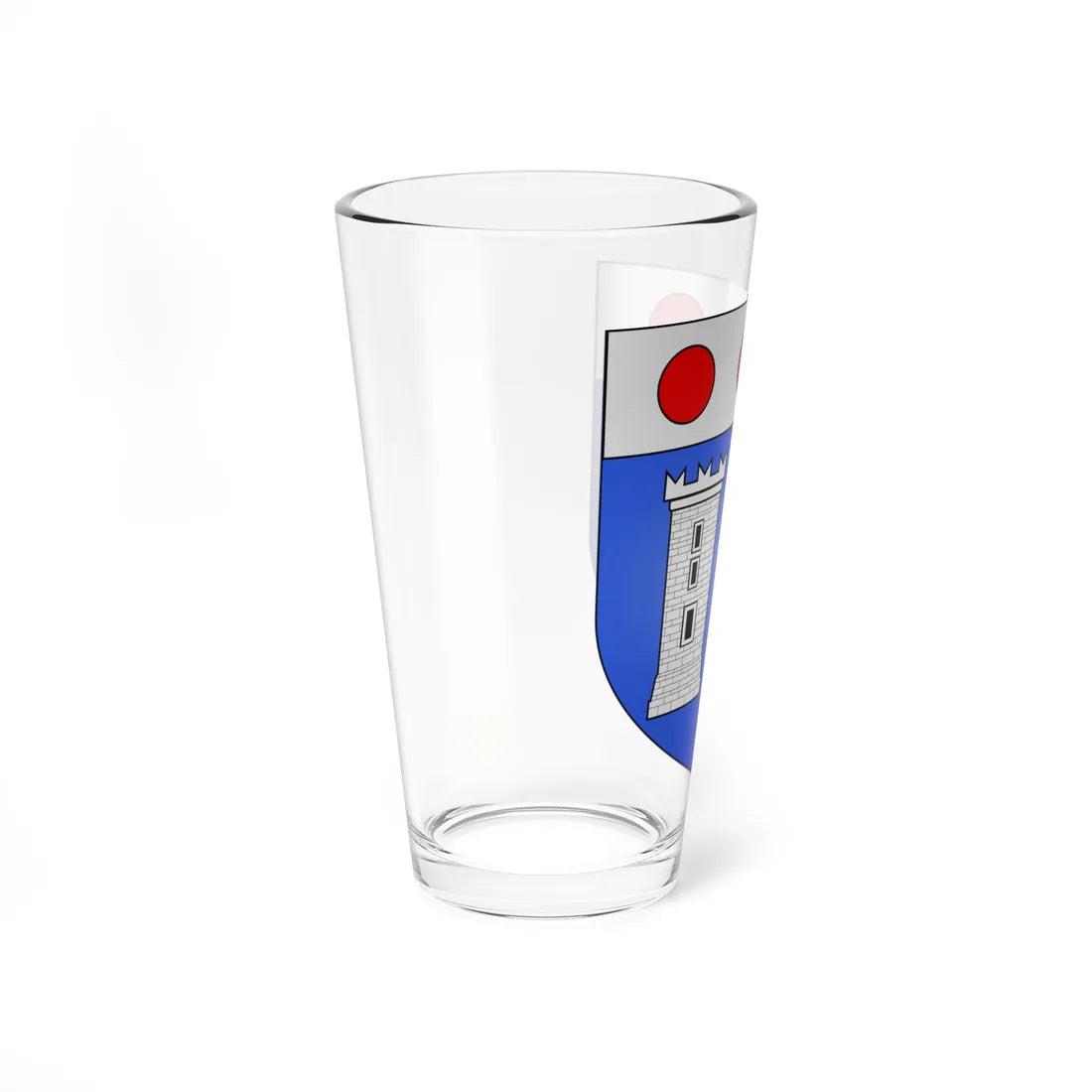 Blason ville It Champorcher AO (Italy) (Coat of Arms) Pint Glass 16oz - Go Mug Yourself