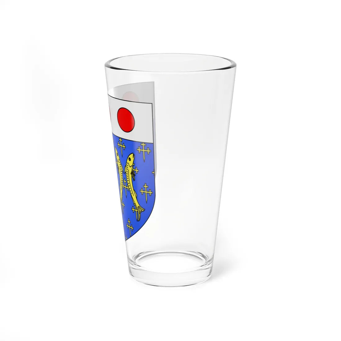 Blason ville It Champorcher AO (Italy) (Coat of Arms) Pint Glass 16oz - Go Mug Yourself