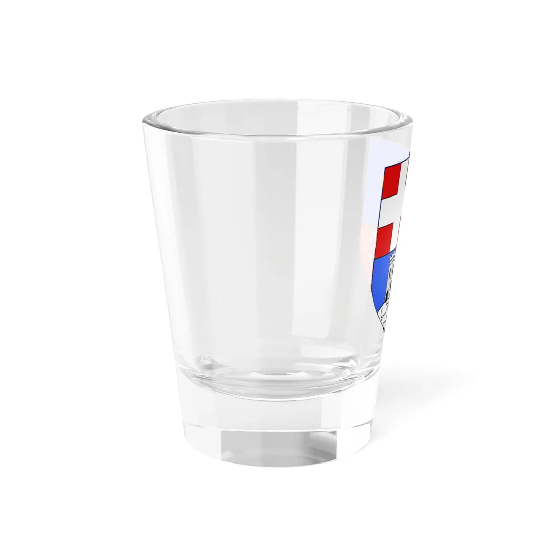 Blason ville It Donnas AO (Italy) (Coat of Arms) Shot Glass 1.5oz - Go Mug Yourself
