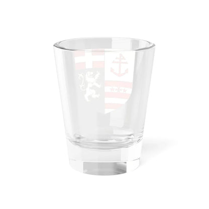 Blason ville It Gressoney-La-Trinité AO (Italy) (Coat of Arms) Shot Glass 1.5oz - Go Mug Yourself