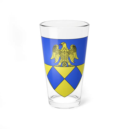 Blason ville It La Magdeleine AO (Italy) (Coat of Arms) Pint Glass 16oz 16oz - Go Mug Yourself