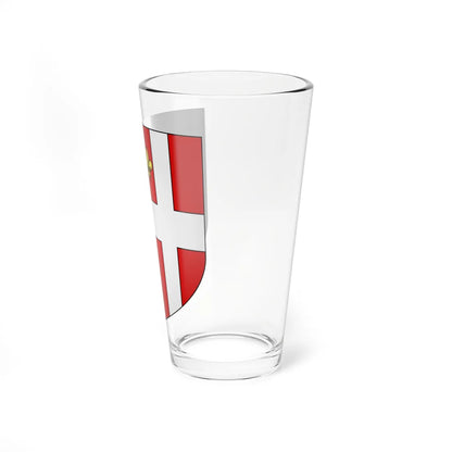 Blason ville It La Thuile AO (Italy) (Coat of Arms) Pint Glass 16oz - Go Mug Yourself