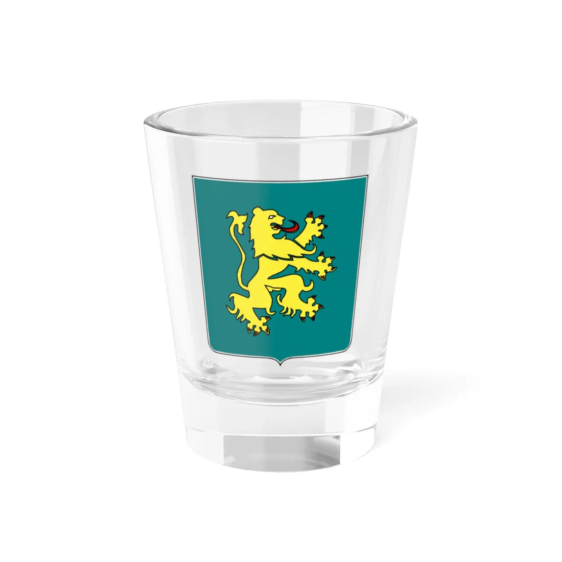 Blason ville it Lastebasse (Italy) (Coat of Arms) Shot Glass 1.5oz 1.5oz - Go Mug Yourself