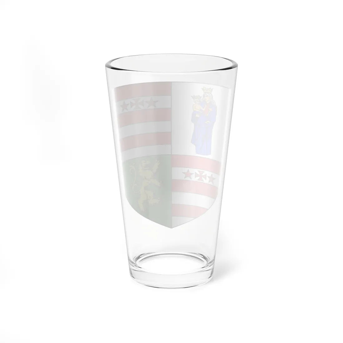 Blason ville It Perloz AO (Italy) (Coat of Arms) Pint Glass 16oz - Go Mug Yourself