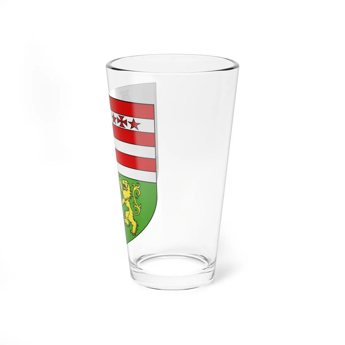 Blason ville It Perloz AO (Italy) (Coat of Arms) Pint Glass 16oz - Go Mug Yourself