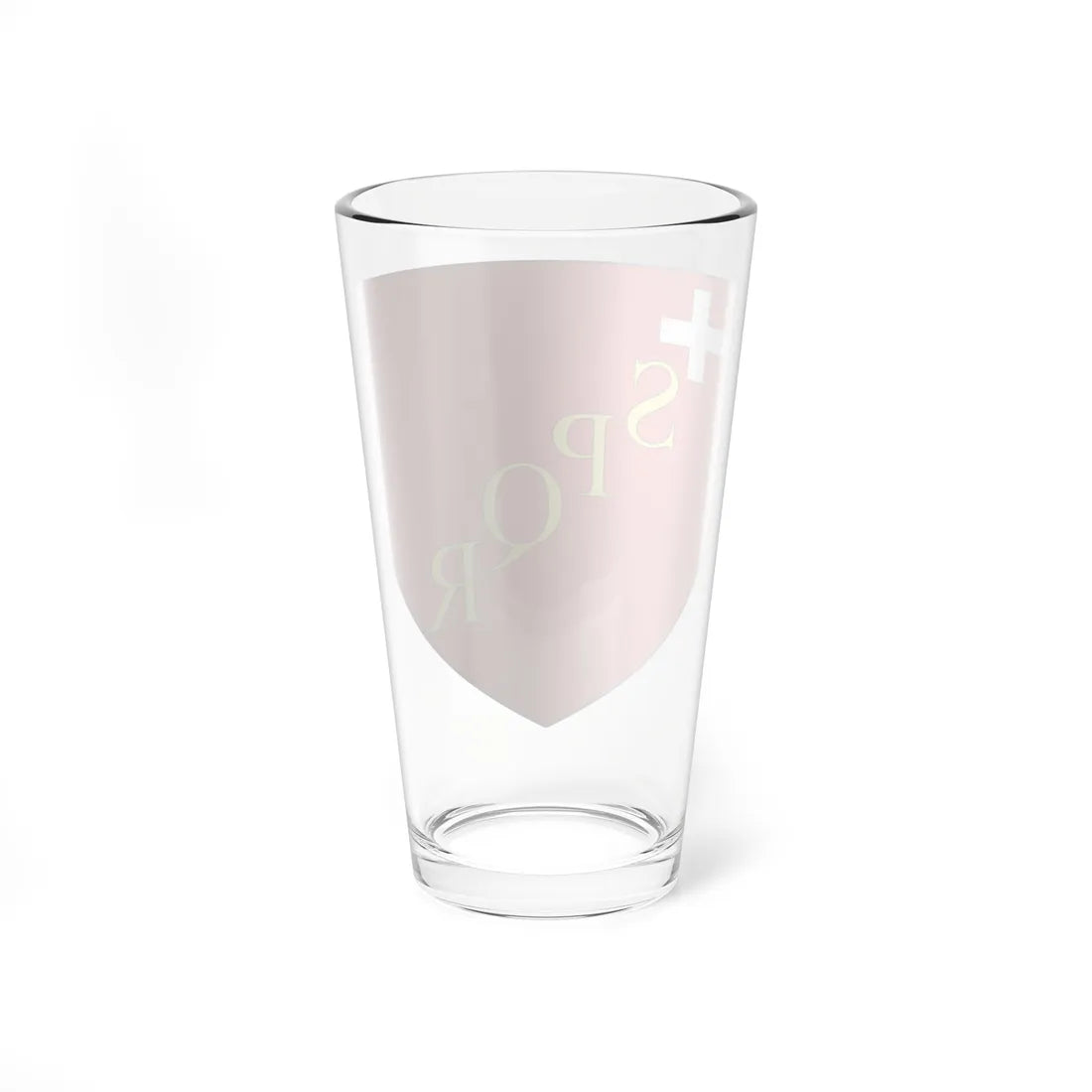 Blason ville it Rome (Italy) (Coat of Arms) Pint Glass 16oz - Go Mug Yourself