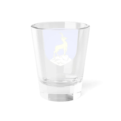 Blason ville It Valsavarenche AO (Italy) (Coat of Arms) Shot Glass 1.5oz - Go Mug Yourself