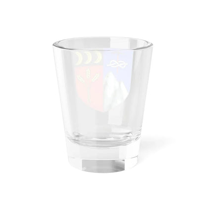 Blason ville It Valtournenche AO (Italy) (Coat of Arms) Shot Glass 1.5oz - Go Mug Yourself