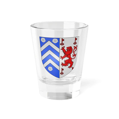 Blason ville It Verrayes AO (Italy) (Coat of Arms) Shot Glass 1.5oz 1.5oz - Go Mug Yourself