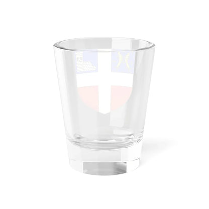 Blason ville It Villeneuve AO (Italy) (Coat of Arms) Shot Glass 1.5oz - Go Mug Yourself