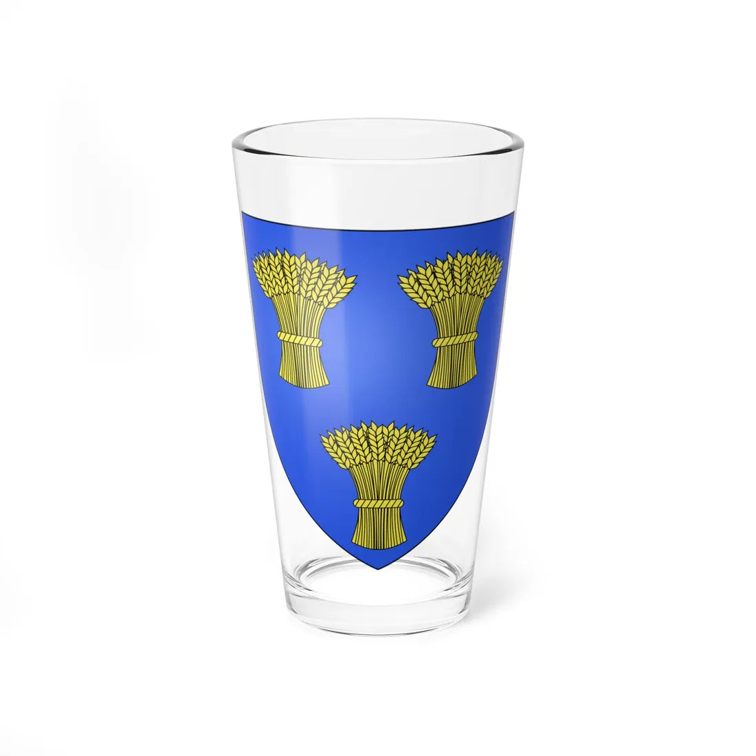 Blason ville La Couyère 35 (France) (Coat of Arms) Pint Glass 16oz 16oz - Go Mug Yourself