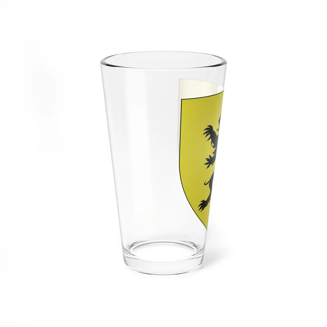 Blason ville lu Dudelange EschAlzette (Luxembourg) (Coat of Arms) Pint Glass 16oz - Go Mug Yourself