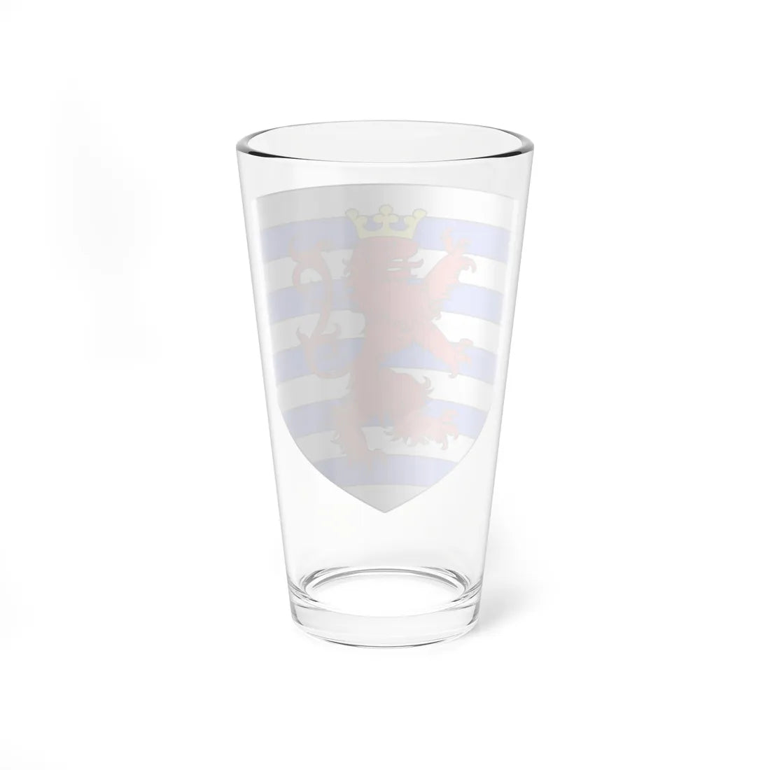 Blason ville lu Luxembourg-ville (Luxembourg) (Coat of Arms) Pint Glass 16oz - Go Mug Yourself