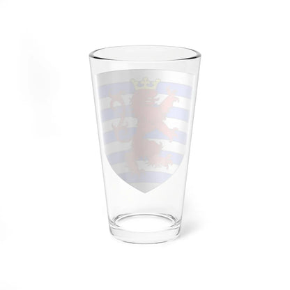 Blason ville lu Luxembourg-ville (Luxembourg) (Coat of Arms) Pint Glass 16oz - Go Mug Yourself