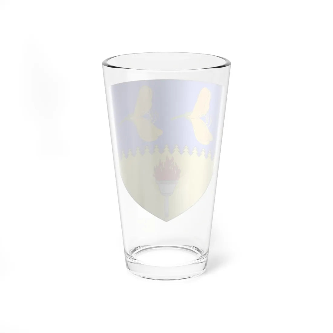 Blason ville lu Marnach Luxembourg (Luxembourg) (Coat of Arms) Pint Glass 16oz - Go Mug Yourself
