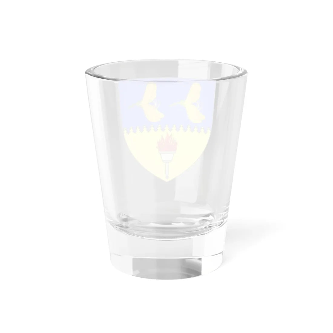 Blason ville lu Marnach Luxembourg (Luxembourg) (Coat of Arms) Shot Glass 1.5oz - Go Mug Yourself