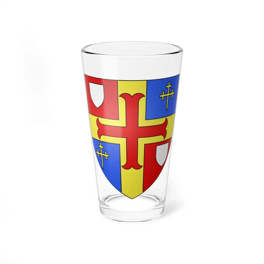 Blason ville lux Putscheid (Luxembourg) (Coat of Arms) Pint Glass 16oz 16oz - Go Mug Yourself