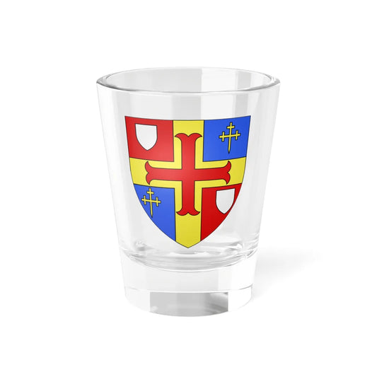 Blason ville lux Putscheid (Luxembourg) (Coat of Arms) Shot Glass 1.5oz 1.5oz - Go Mug Yourself