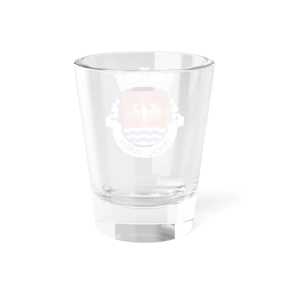 Blason ville pt Cercal Ourém (Portugal) (Coat of Arms) Shot Glass 1.5oz - Go Mug Yourself