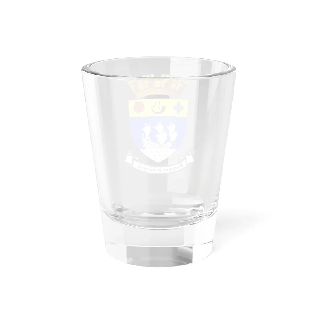 Blason ville qc Saint-Lambert (Canada) (Coat of Arms) Shot Glass 1.5oz - Go Mug Yourself