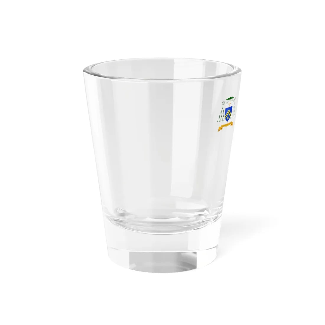 Blason évêque be Harpigny 2 (Belgium) (Coat of Arms) Shot Glass 1.5oz - Go Mug Yourself
