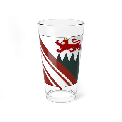 Blason Vresse-sur-Semois (Belgium) (Coat of Arms) Pint Glass 16oz 16oz - Go Mug Yourself